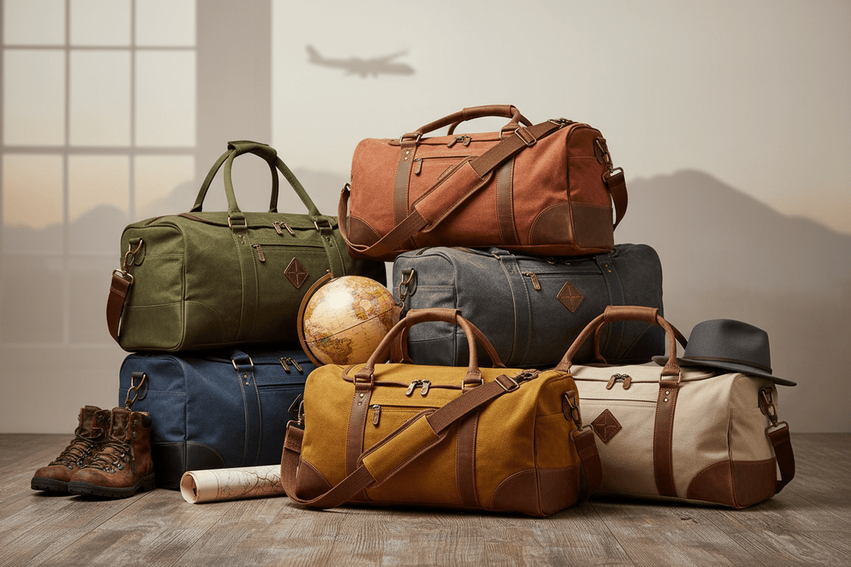Travel Duffle Bags - Taxocrafts