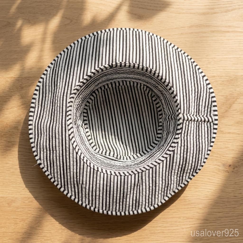 Black Floral Quilted Cotton Bucket Hat, Reversible Handmade Boho Summer Beach Cap